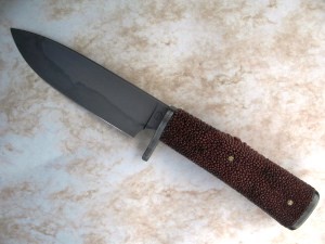 рукоять из кожи ската